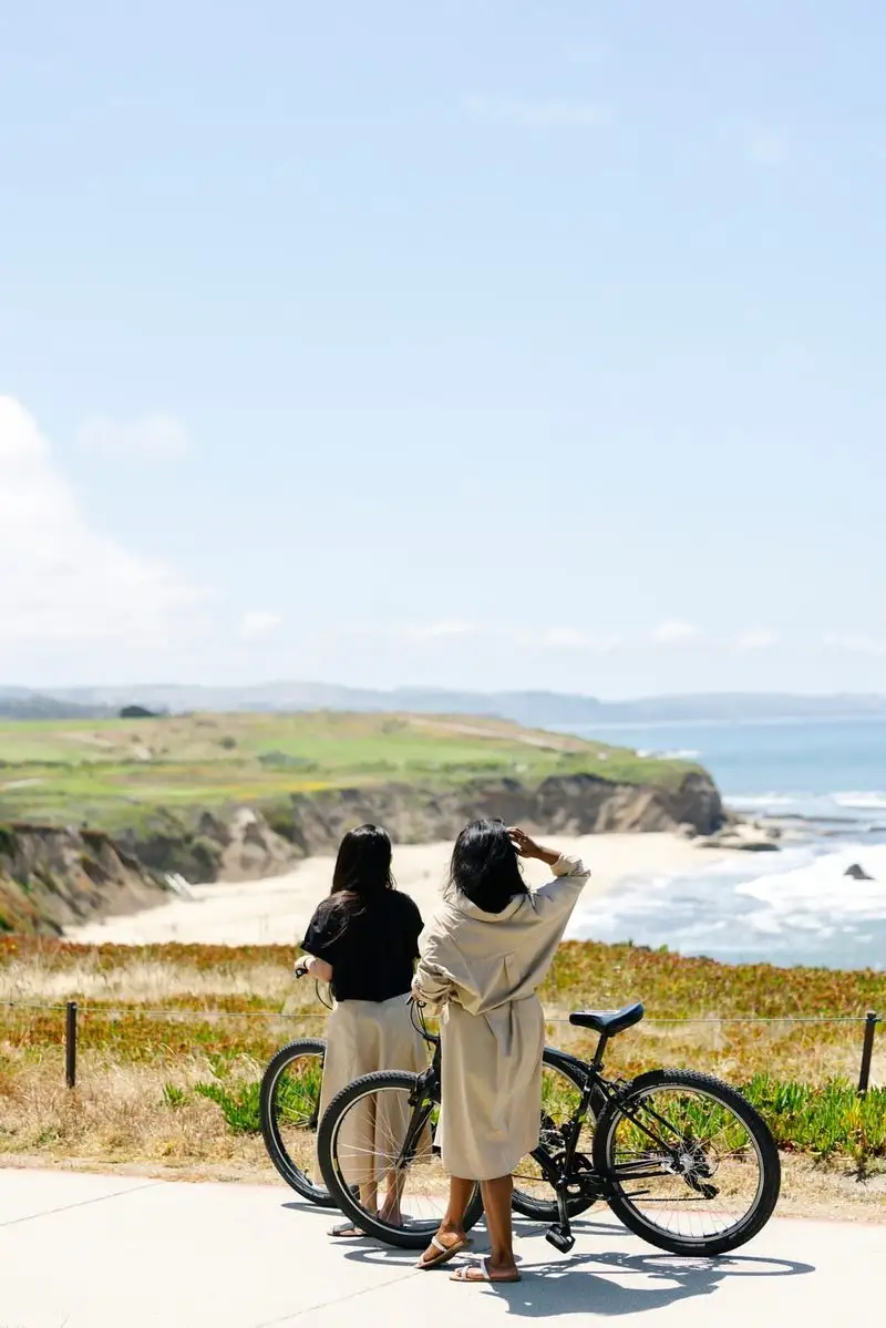 Biking the Coastside Trail