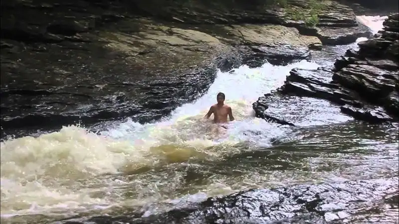 Meadow Run Natural Waterslides – Ohiopyle State Park, Pennsylvania