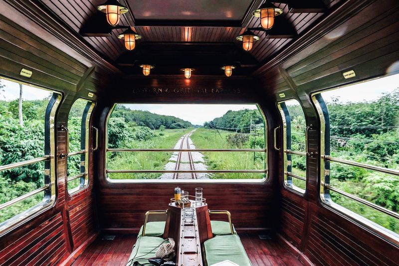 Scenic Train Voyages with Vintage Flair