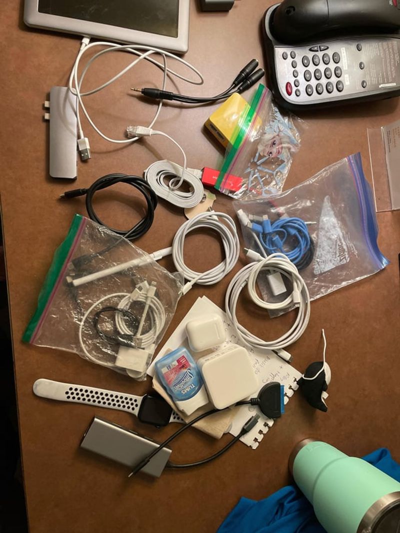 Loose Cables, Chargers, and Tangled Wires
