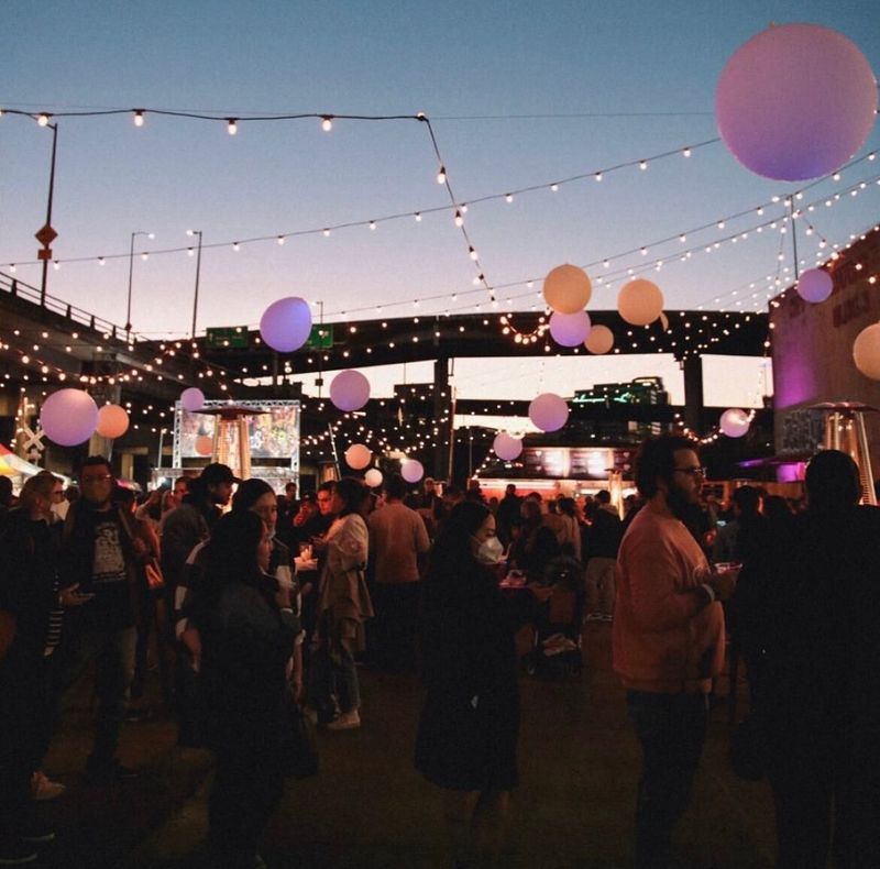 Portland Night Market: Food Truck Row