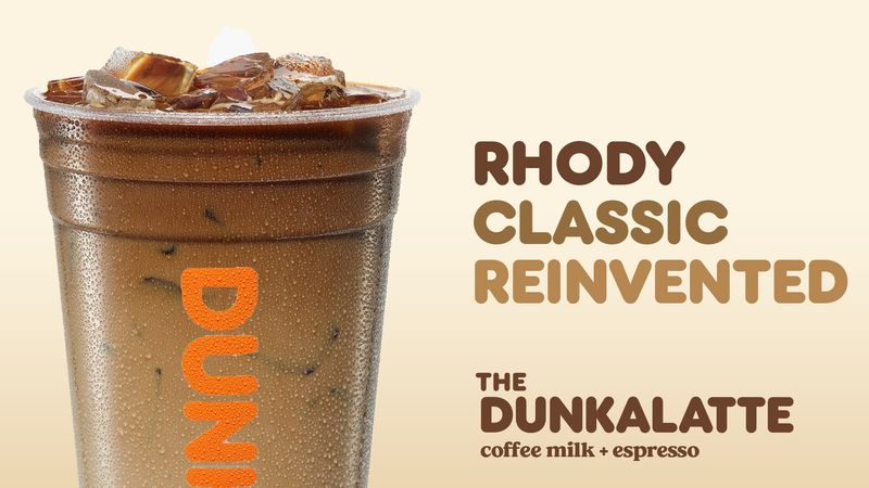Dunkin' – Coffee Milk in Rhode Island