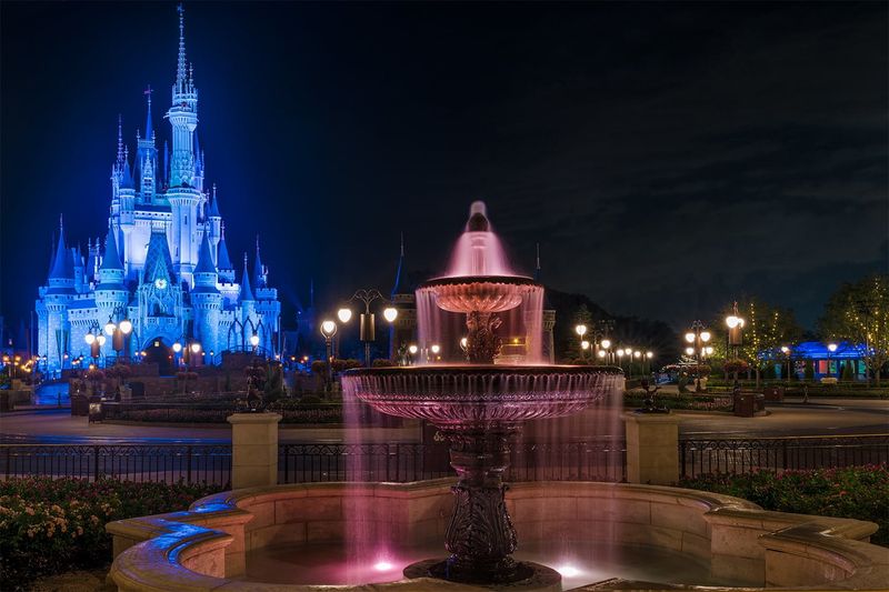 The Kiss Goodnight at Cinderella Castle