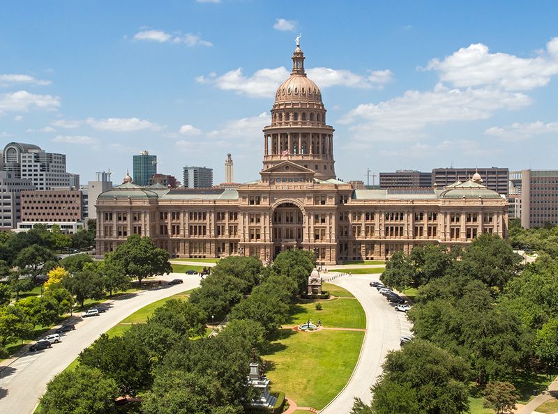 The Texas State Capitol