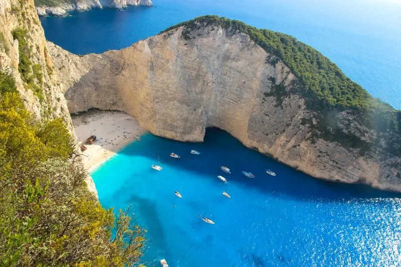Navagio Beach, Zakynthos, Greece