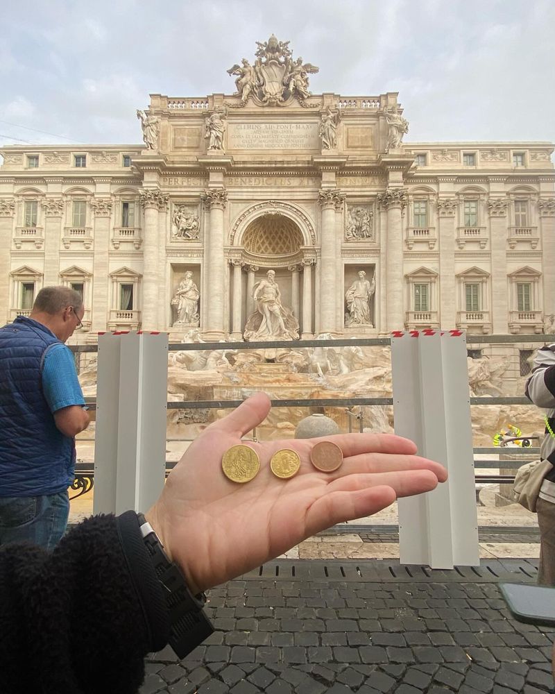 Toss a coin into the Trevi Fountain