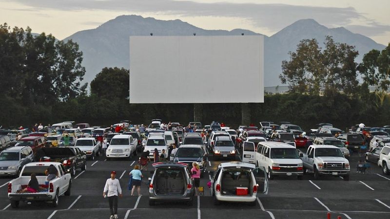 Mission Tiki Drive-In Theatre, Montclair, CA