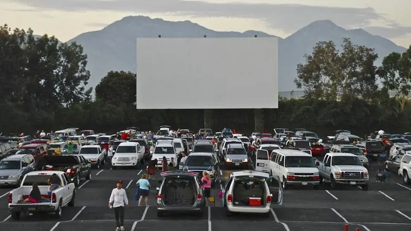Mission Tiki Drive-In Theatre, Montclair, CA