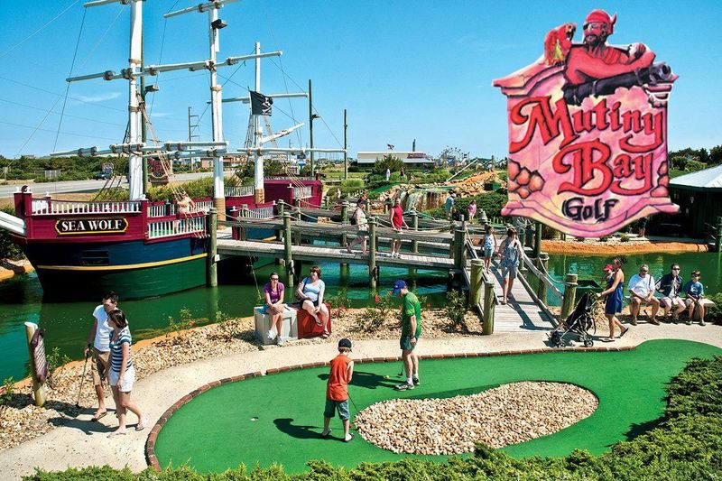 Play Mini-Golf & Laser Tag