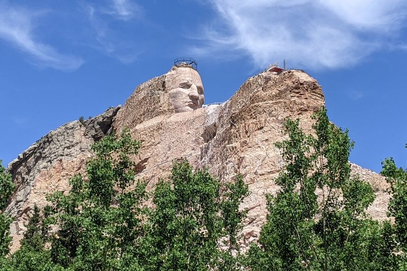 Marvel at the Crazy Horse Memorial