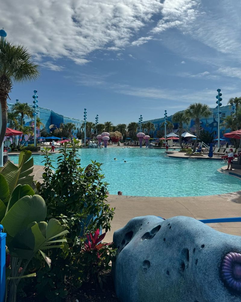Uzima Springs Pool at Disney’s Animal Kingdom Lodge
