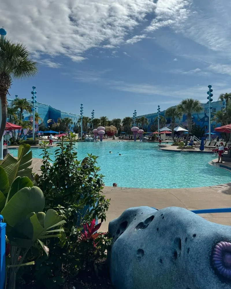 Uzima Springs Pool at Disney’s Animal Kingdom Lodge