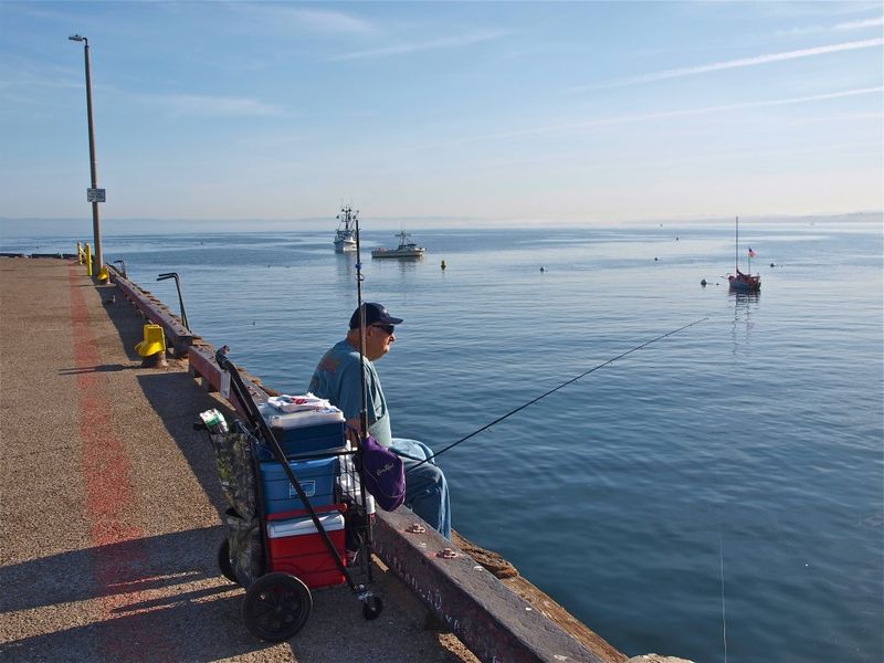 Fishing at Fisherman’s Wharf