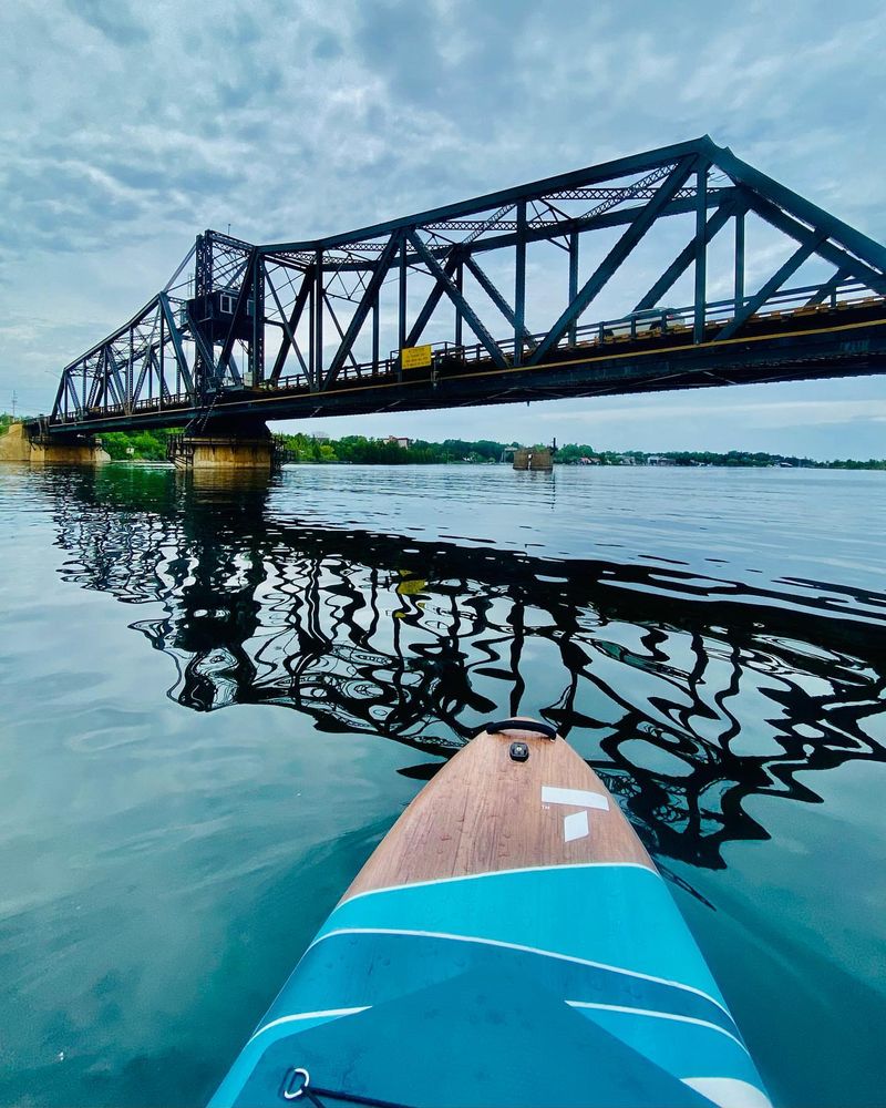 Swing Bridge into Little Current