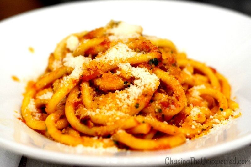 Overcooked, Flavorless Pasta in a Tourist Trap (Italy)
