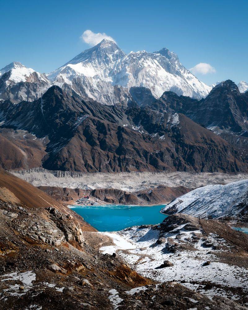 The Himalayas in Nepal
