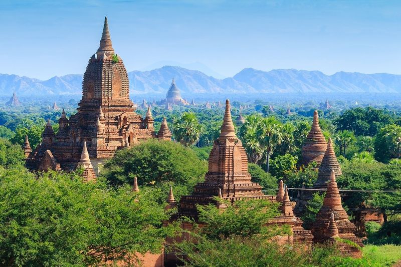 The temples of Bagan, Myanmar