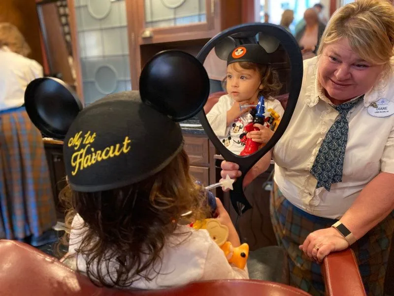 The Barber Shop on Main Street, U.S.A. (Harmony Barber Shop)