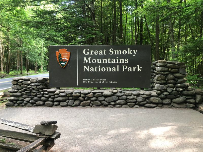 Great Smoky Mountains National Park Entrance