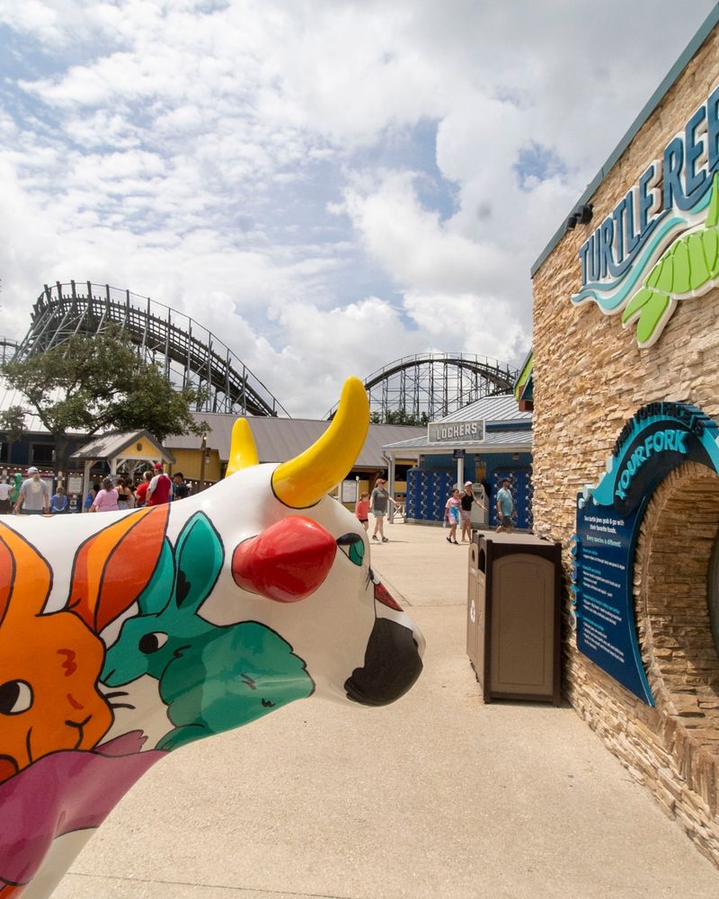 Themed Gardens Vary by Exhibit