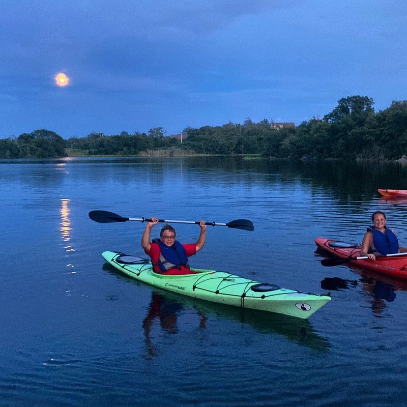 Kayaking and Paddleboarding in Great Salt Pond