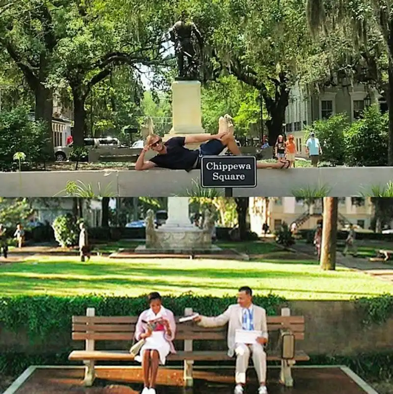 Forrest Gump’s Bench – Savannah, Georgia