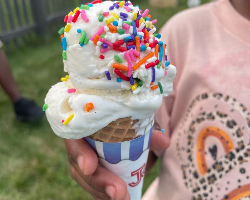The 12-Scoop Ice Cream Cone – Brown Cow Ice Cream Parlor, IL