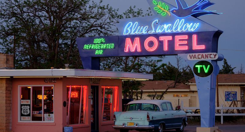 Blue Swallow Motel, New Mexico