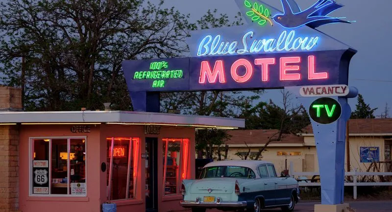 Blue Swallow Motel, New Mexico