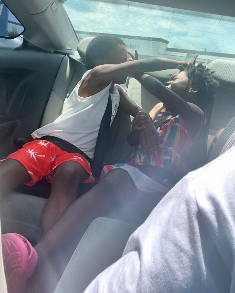 Sibling Showdowns in the Backseat