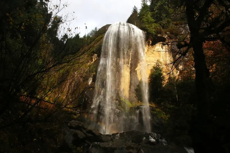 Golden and Silver Falls