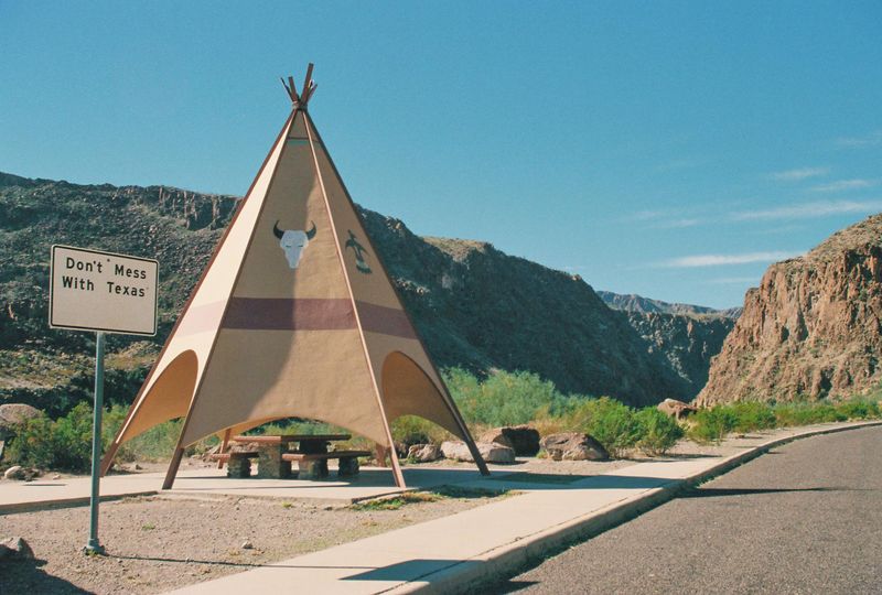“Shady Rest Stop” That Was Mostly Asphalt