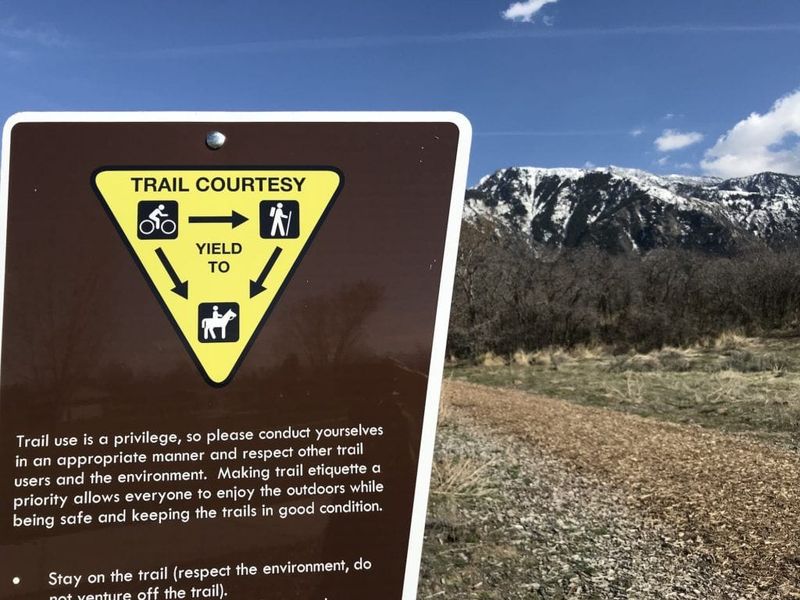 Trail Etiquette and Common Sense