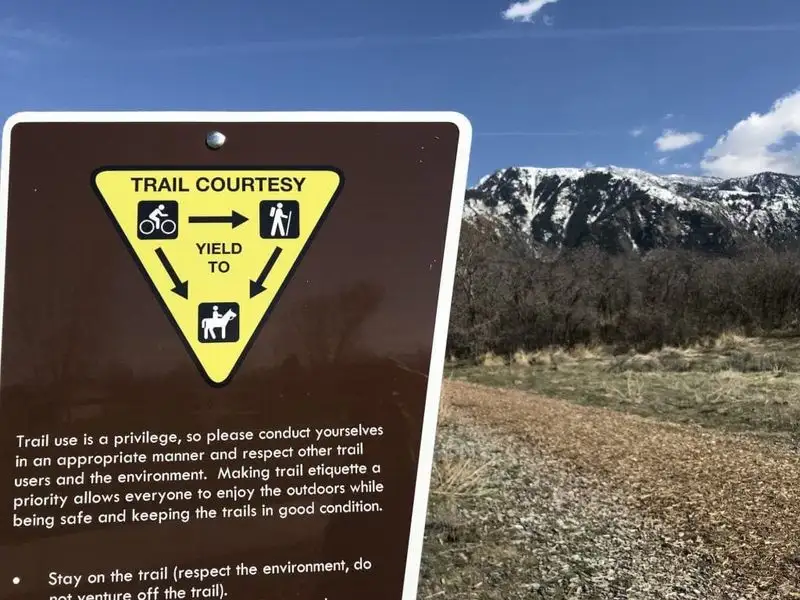 Trail Etiquette and Common Sense