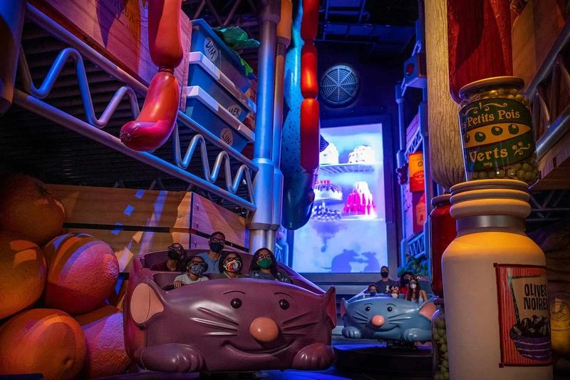 Remy’s Ratatouille Adventure (Epcot, World Showcase – France Pavilion)