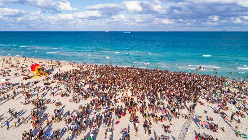 Beach Days at Overcrowded Miami Spots