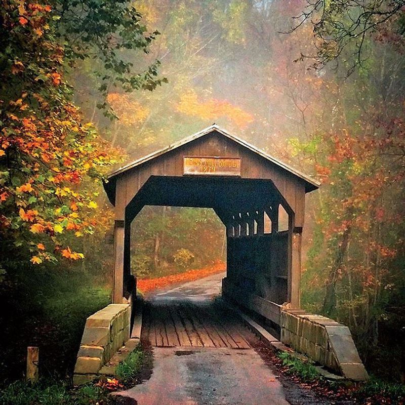 Historic Herns Mill Covered Bridge