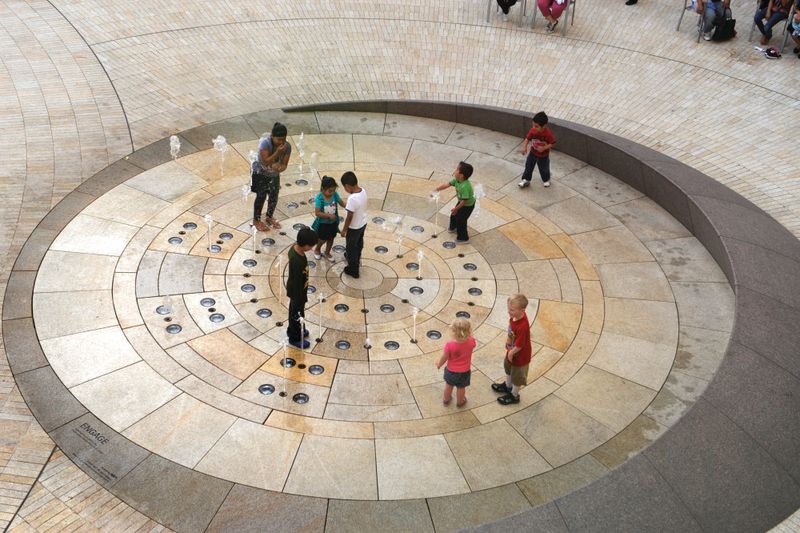 Splash Pads at City Creek Center
