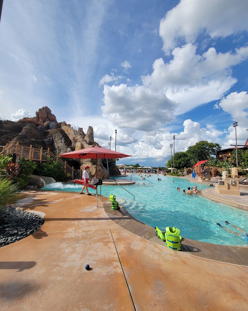 Lava Pool at Disney’s Polynesian Village Resort