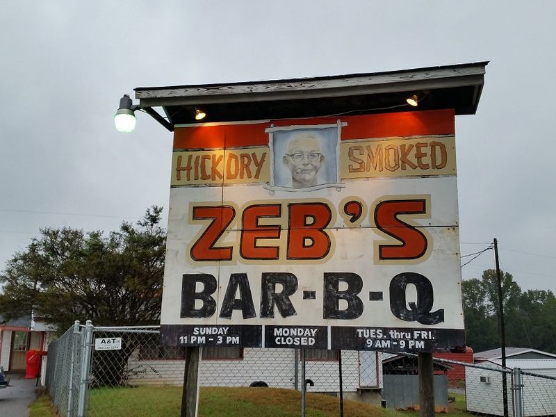 Zeb’s Bar-B-Q – Danielsville, GA