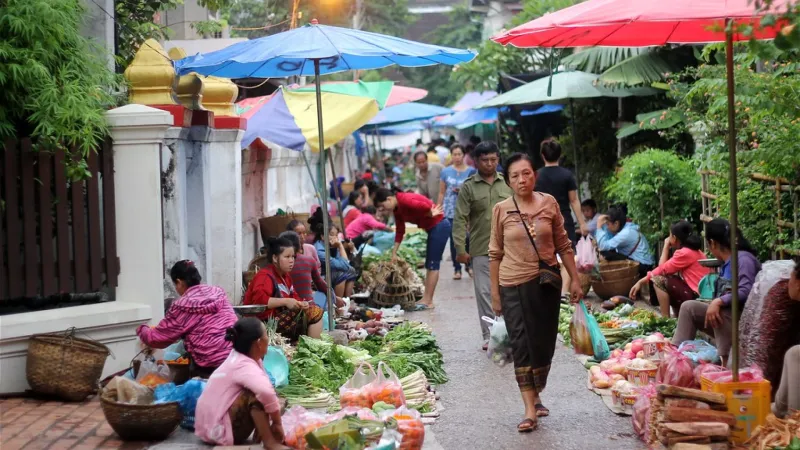 Luang Prabang Morning Market