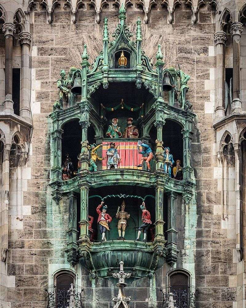 Glockenspiel at Marienplatz