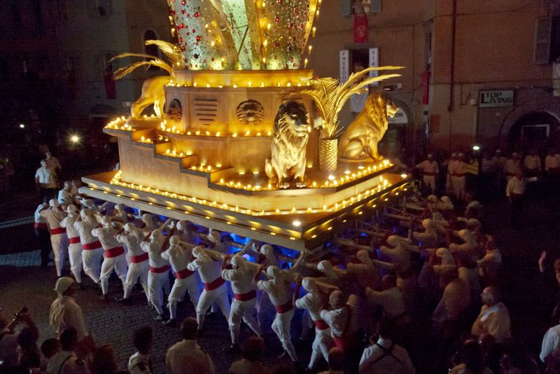 The Macchina di Santa Rosa Festival