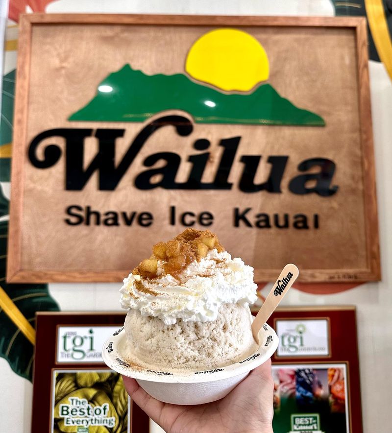 Stop for Shave Ice at Wailua Shave Ice