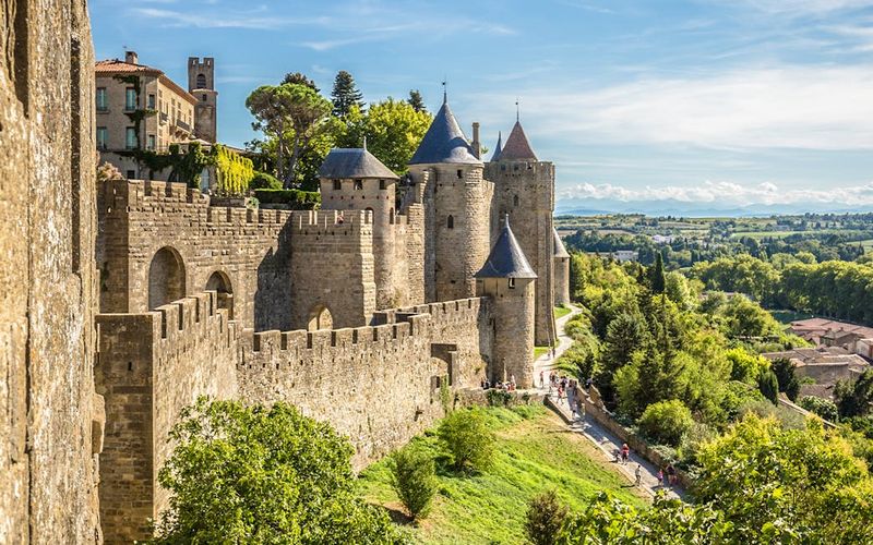 Walk the Ramparts of the Cité Médiévale