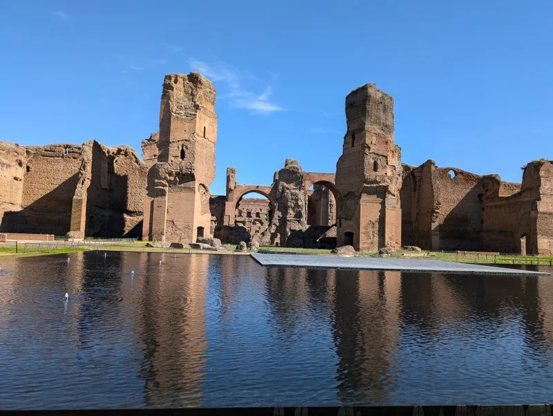 Visit the Baths of Caracalla