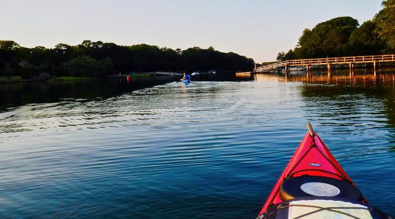 Kayaking or Paddleboarding in the Webhannet River Estuary