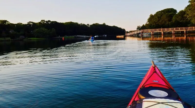 Kayaking or Paddleboarding in the Webhannet River Estuary