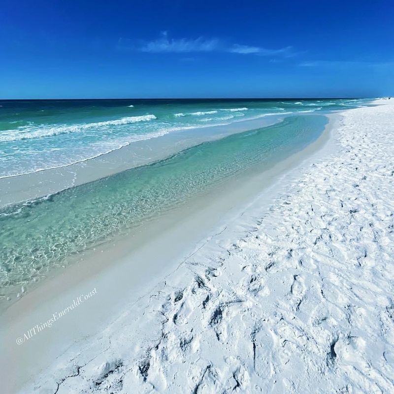 Fine, White Sand That Doesn’t Burn Your Feet