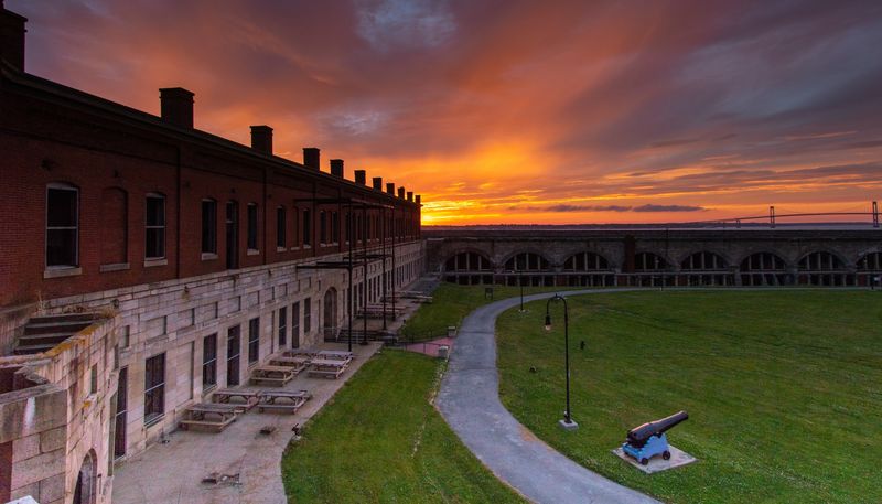 Fort Adams Bay Walk, Rhode Island
